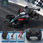 2-in-1 RC Flying Racing Car Drone – High-Speed Stunt Quadcopter with 3D Flips, Modular Battery & 2.4GHz Remote Control